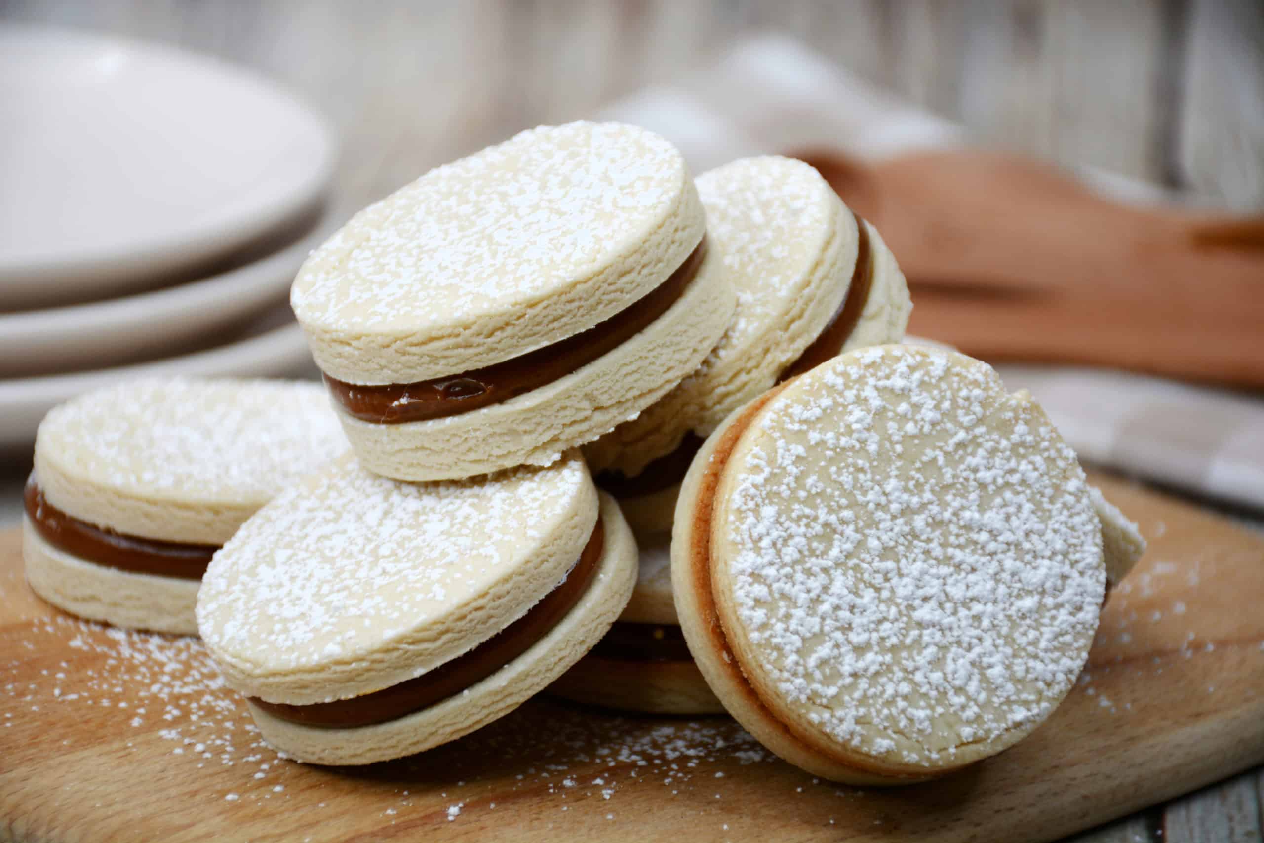 Receta de alfajores de maicena peruanos: paso a paso