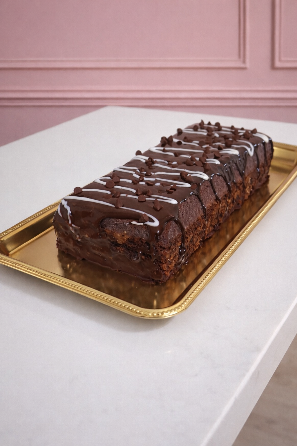 Queque Rectangular de Chocolate