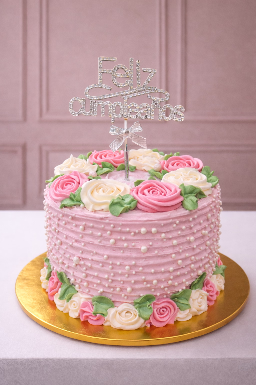Torta con Rosas